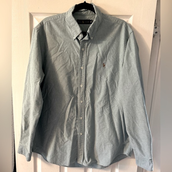 Ralph Lauren Shirts Ralph Lauren Sage Green Button Up Shirt Xl